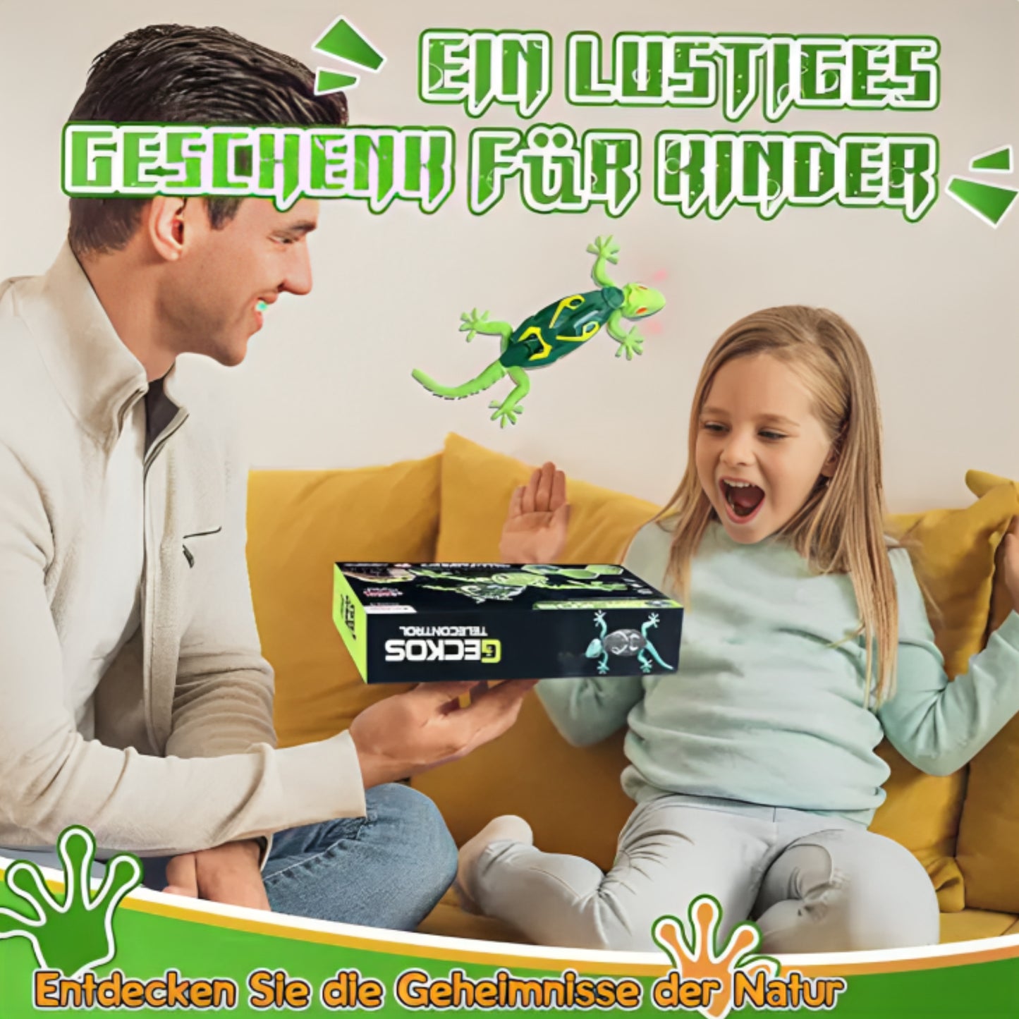 Interactive Climbing Gecko Toy™