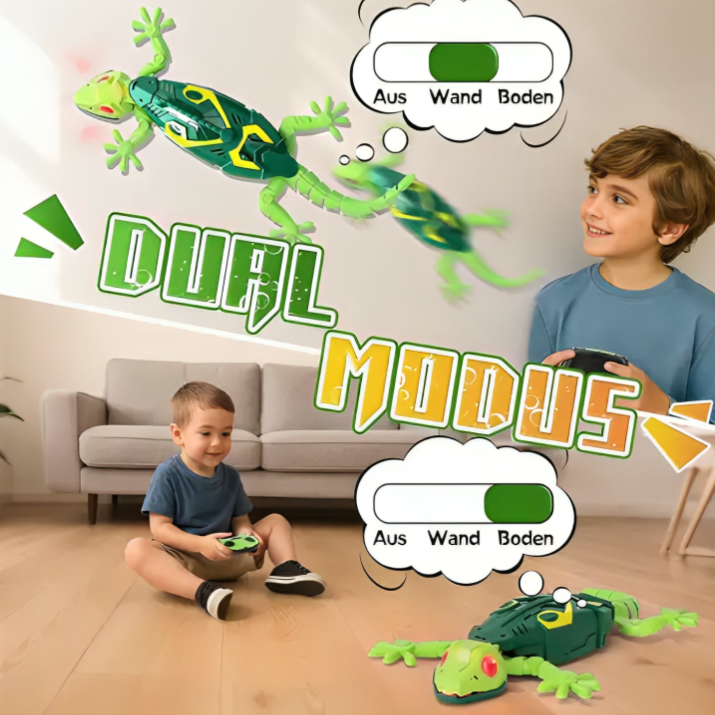 Interactive Climbing Gecko Toy™