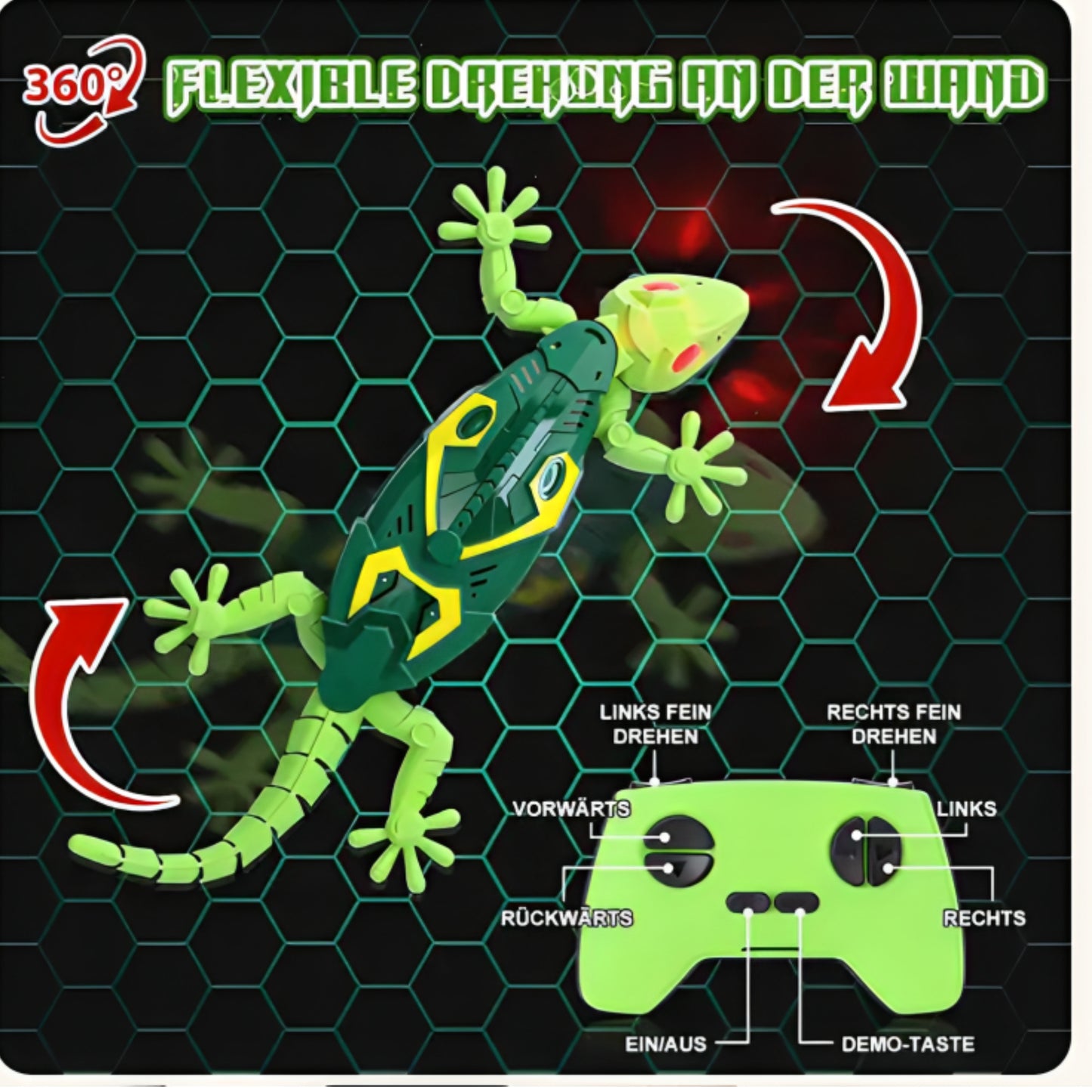 Interactive Climbing Gecko Toy™